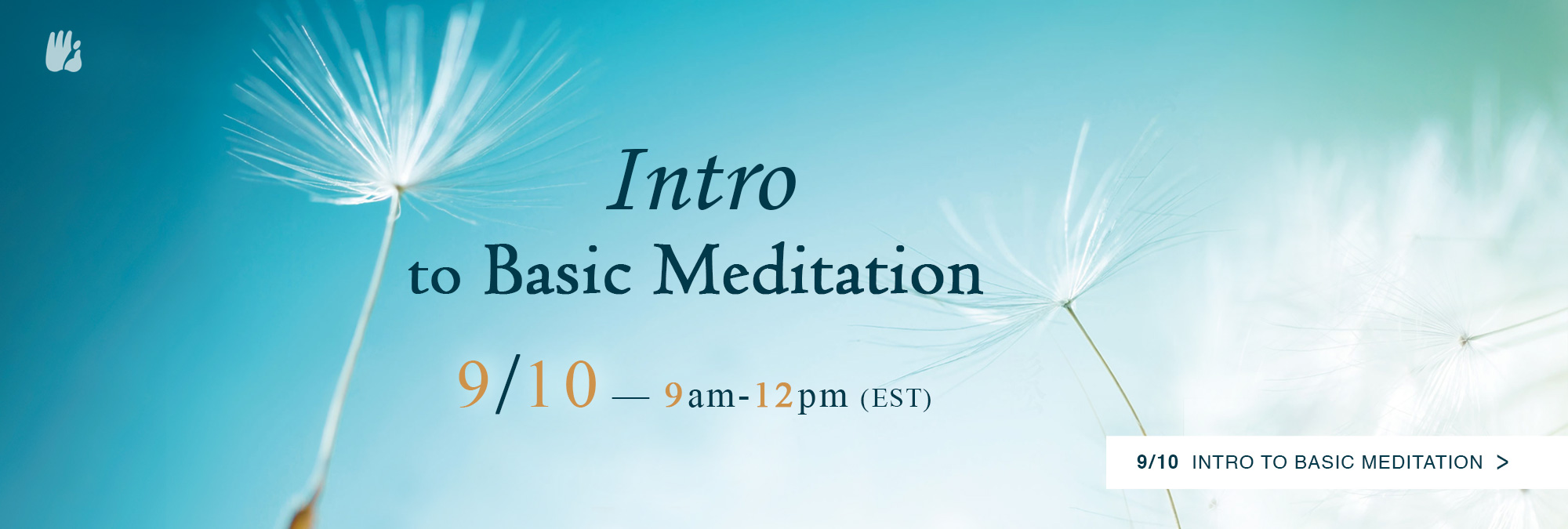 2022 September Intro to Basic Meditation
