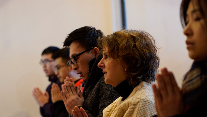 Taking Three Refuges Ceremony